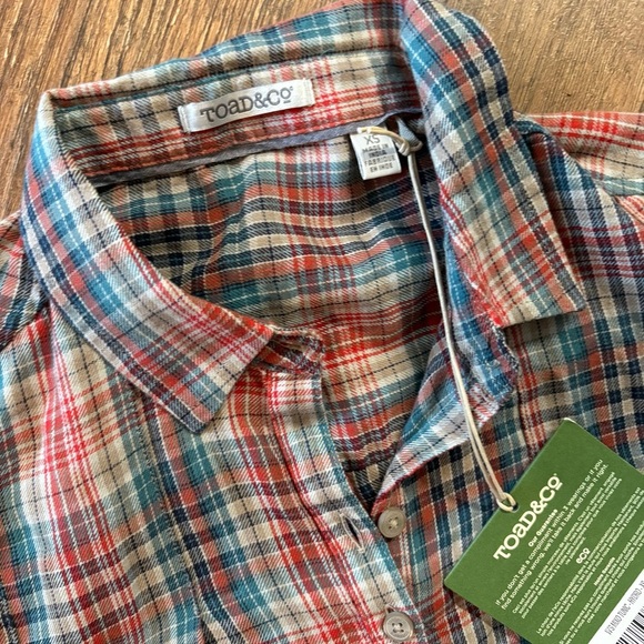Toad & co mixologist plaid tunic - Picture 3 of 7